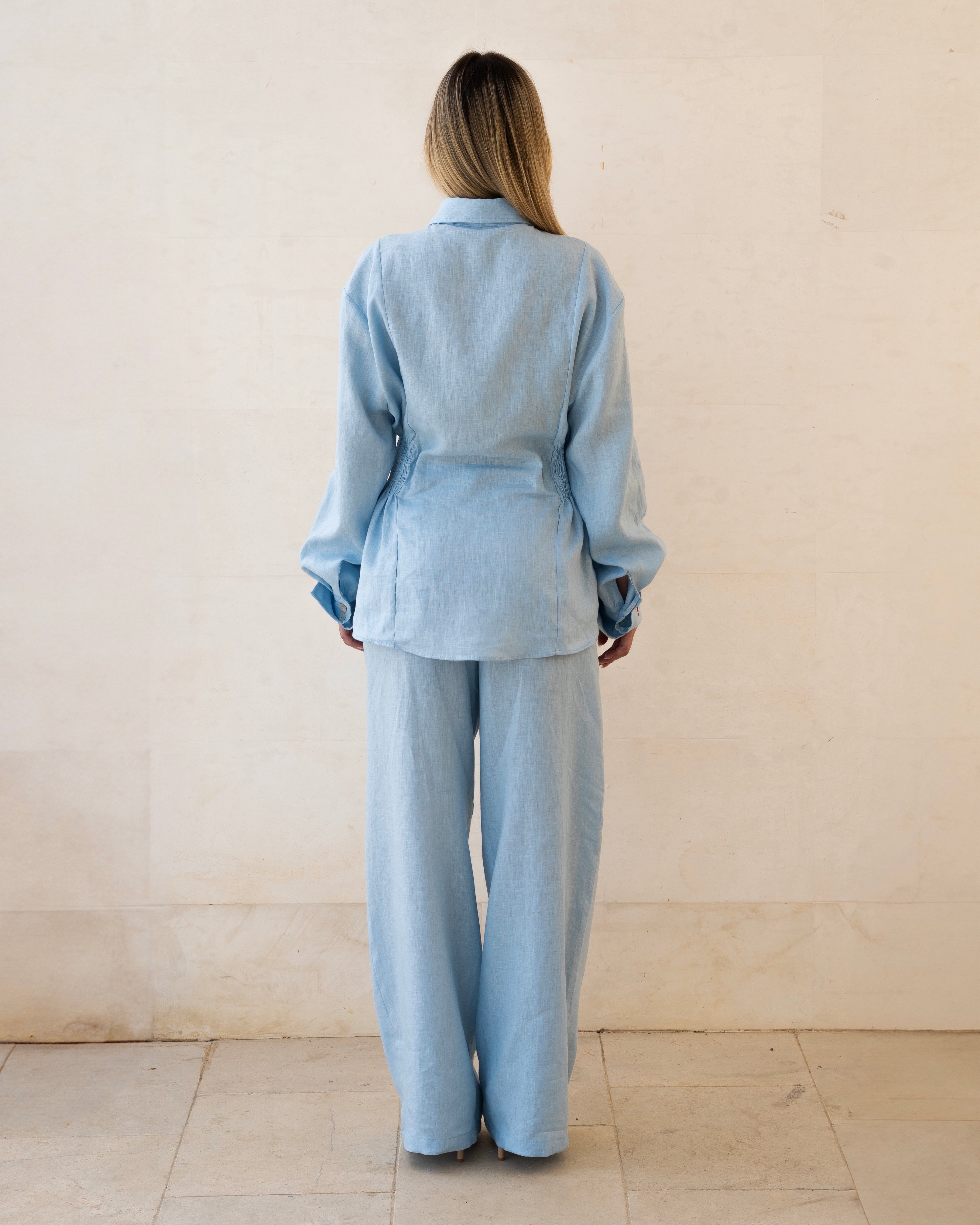 Marine Muse linen set