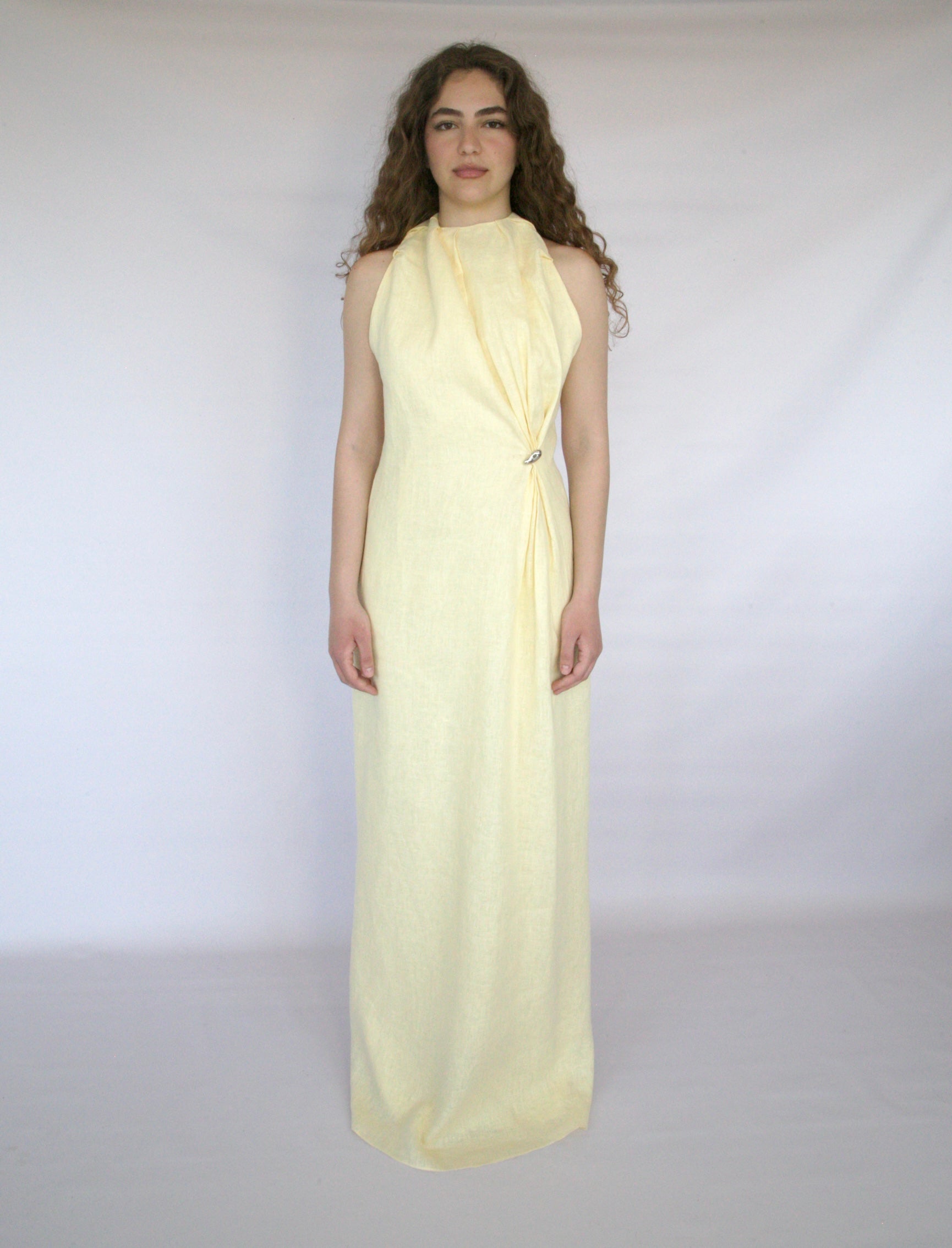 Limoncello Dream linen dress