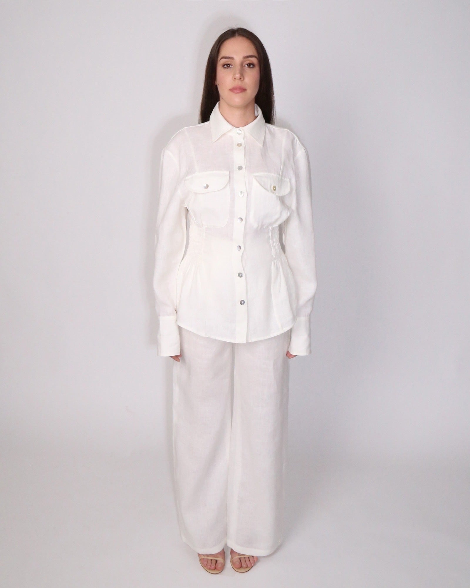 Coconut crush linen set