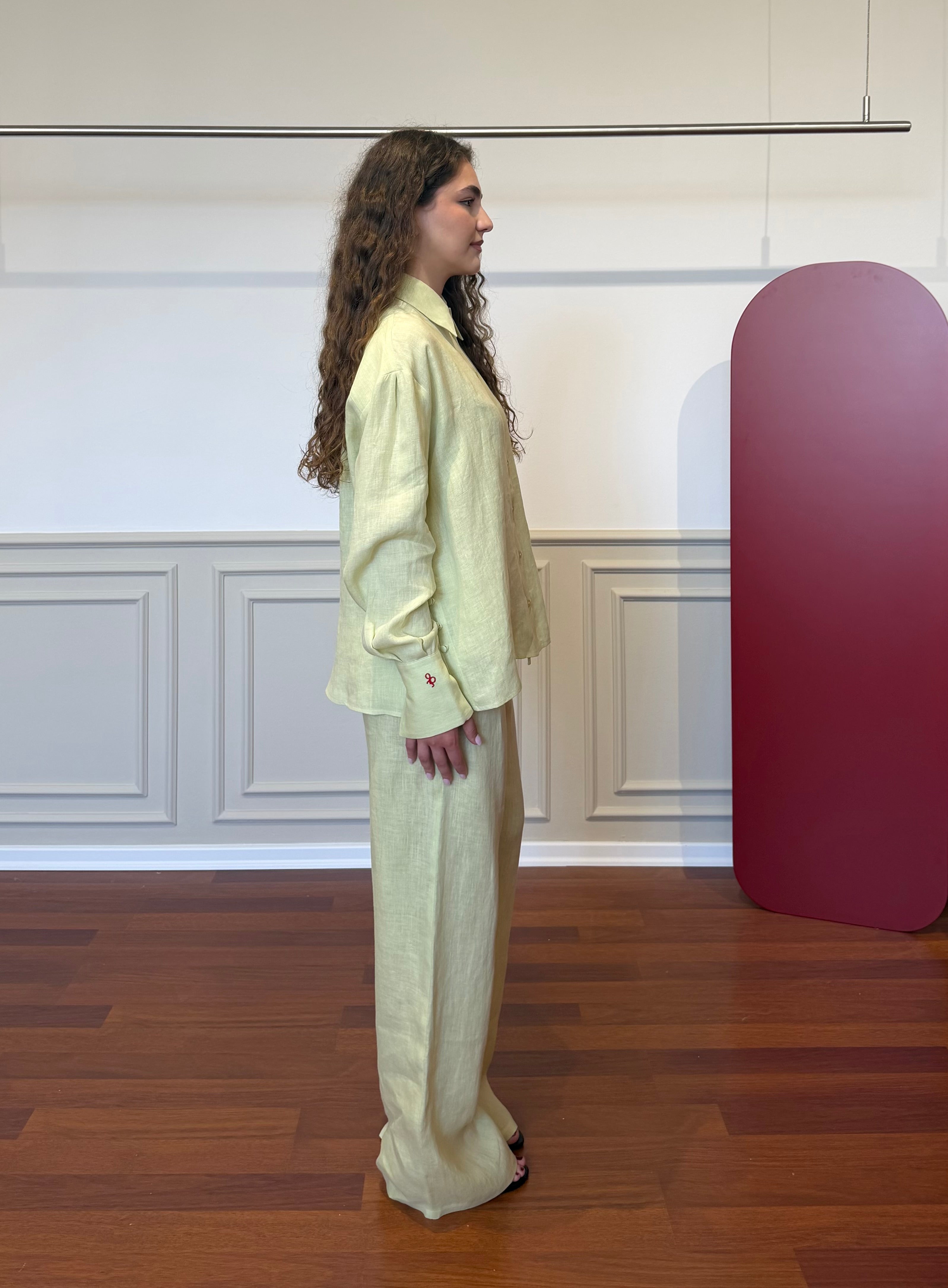 Mint Breeze Linen Set