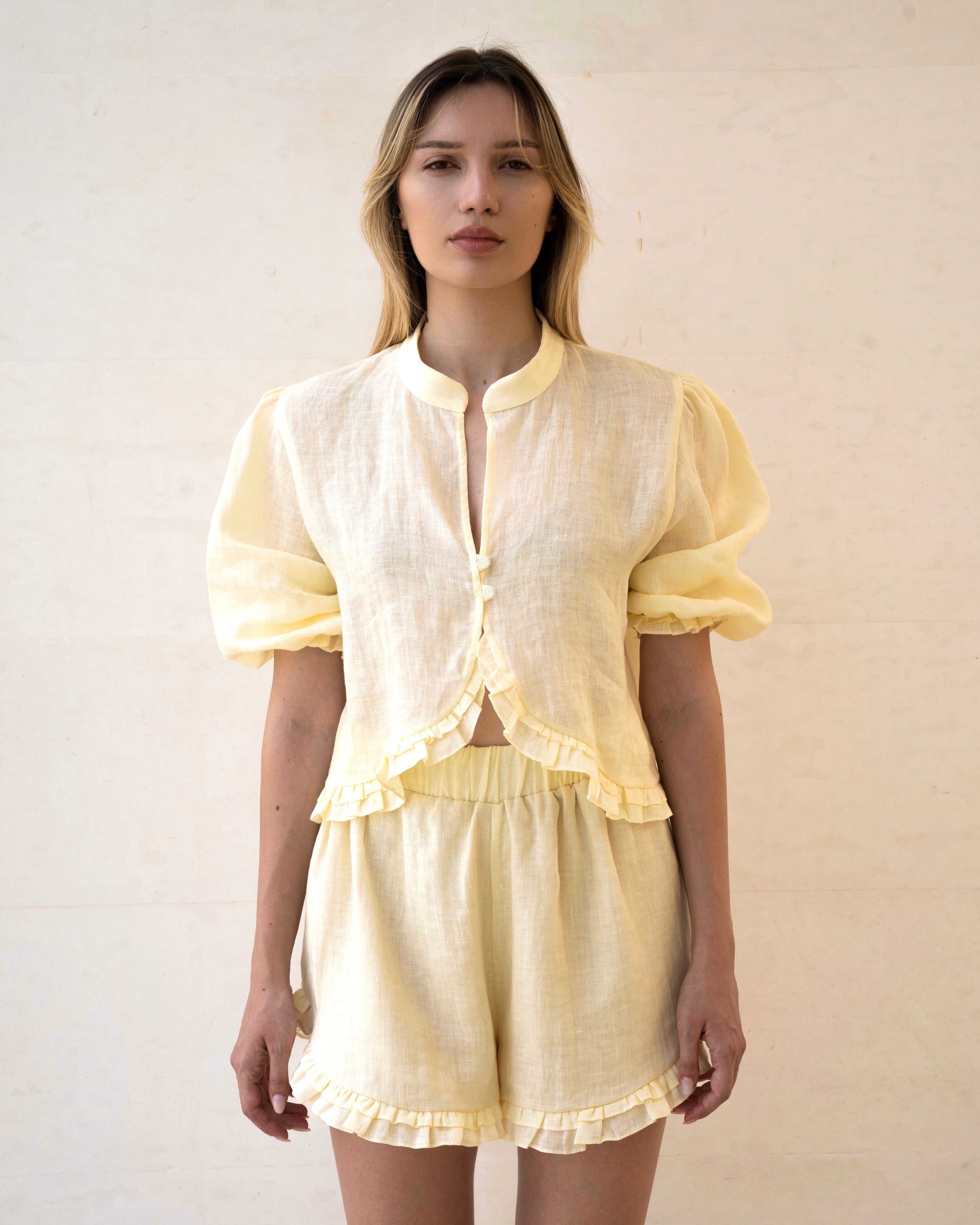 Ciel Doré linen set