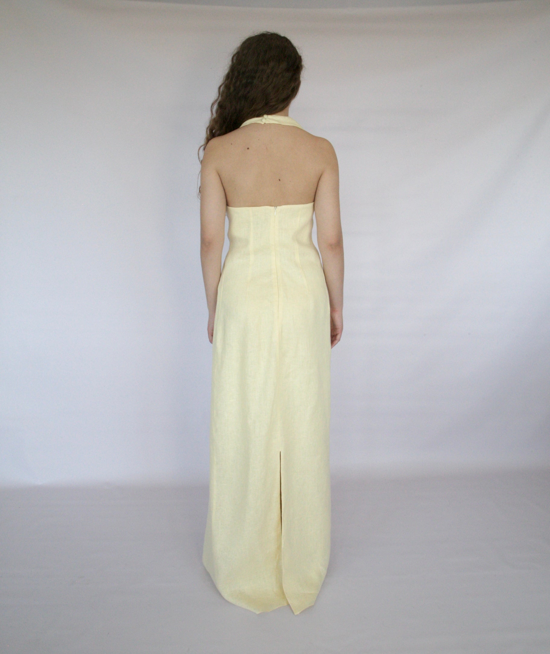Limoncello Dream linen dress
