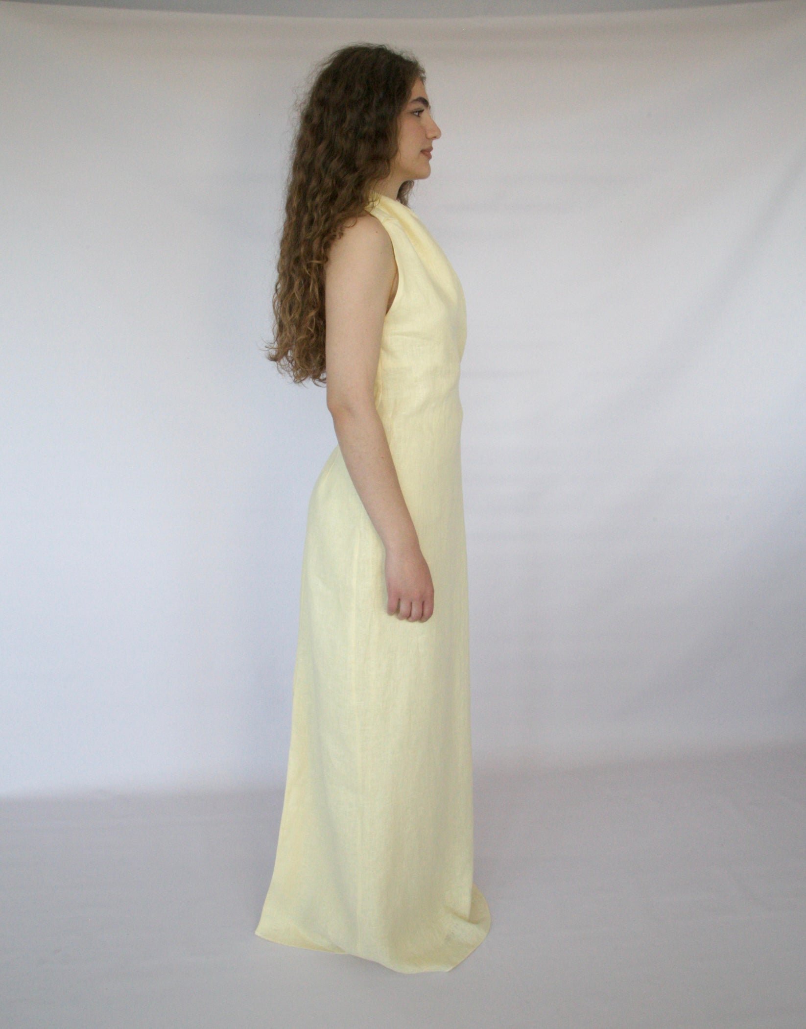 Limoncello Dream linen dress