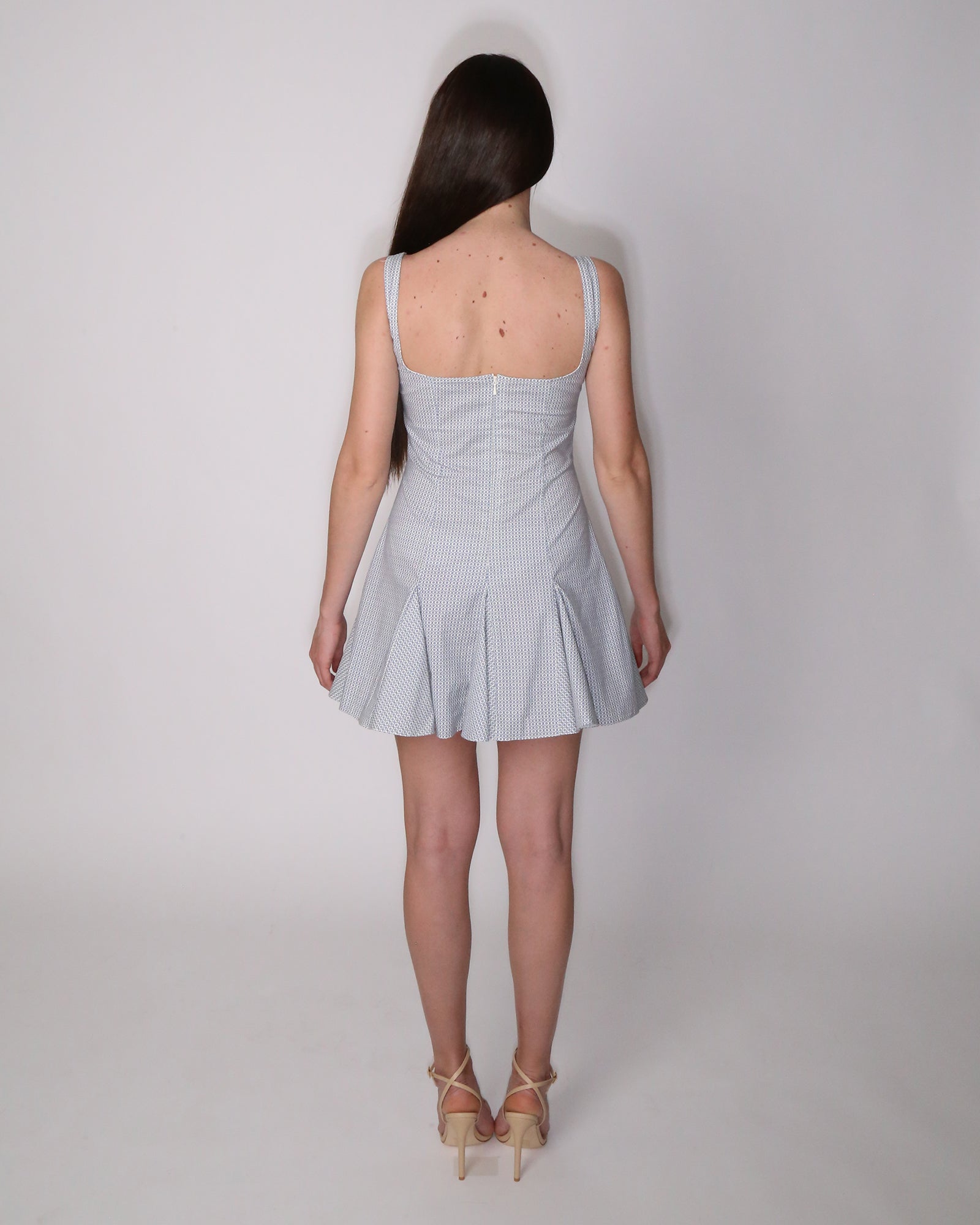 Ocean whirl dress