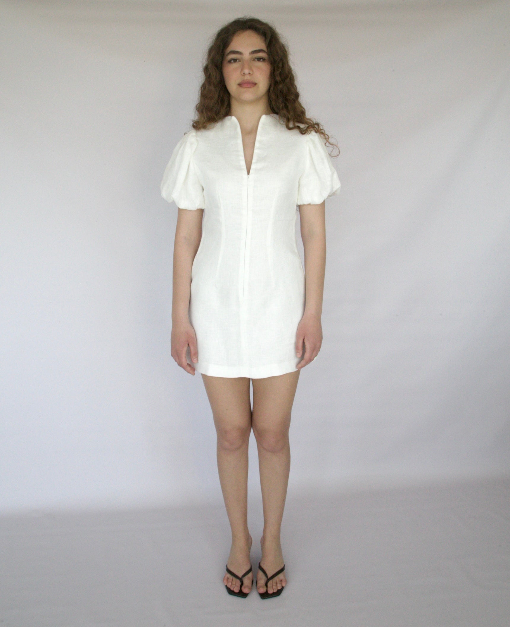 Cloud Touch Linen Dress