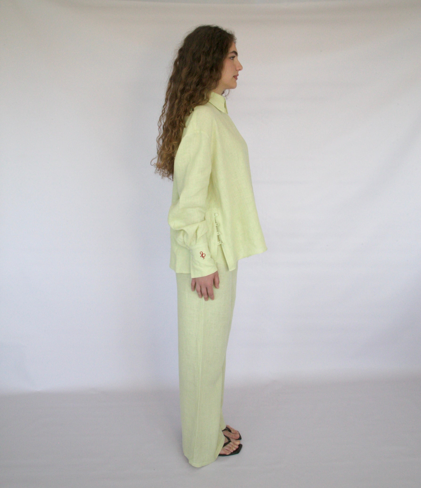 Mint Breeze Linen Set