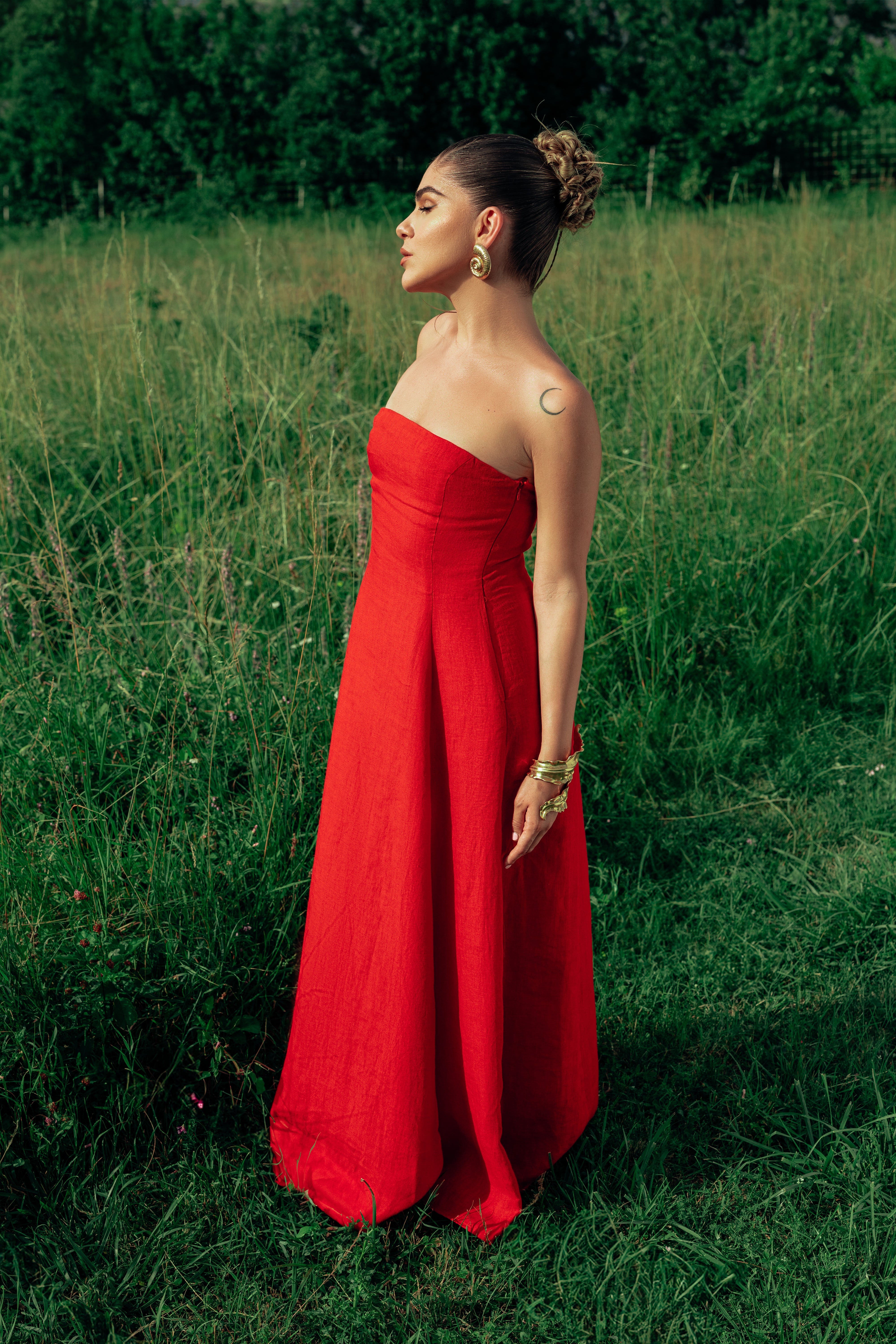 All the feels Dress in red